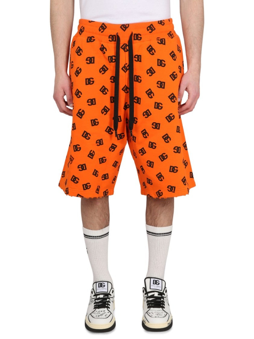 Dolce & Gabbana Bermuda With Logo
