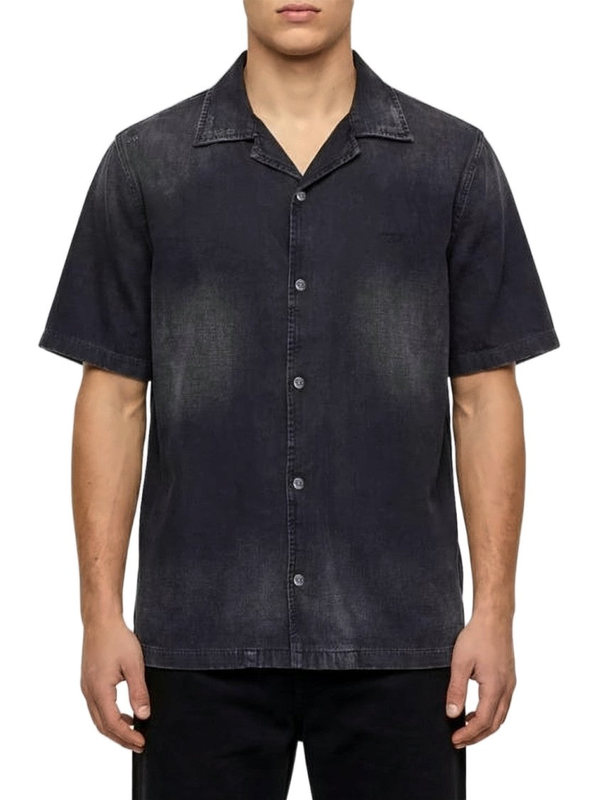 Diesel Relaxed Fit Vintage-Style Short-Sleeve Shirt