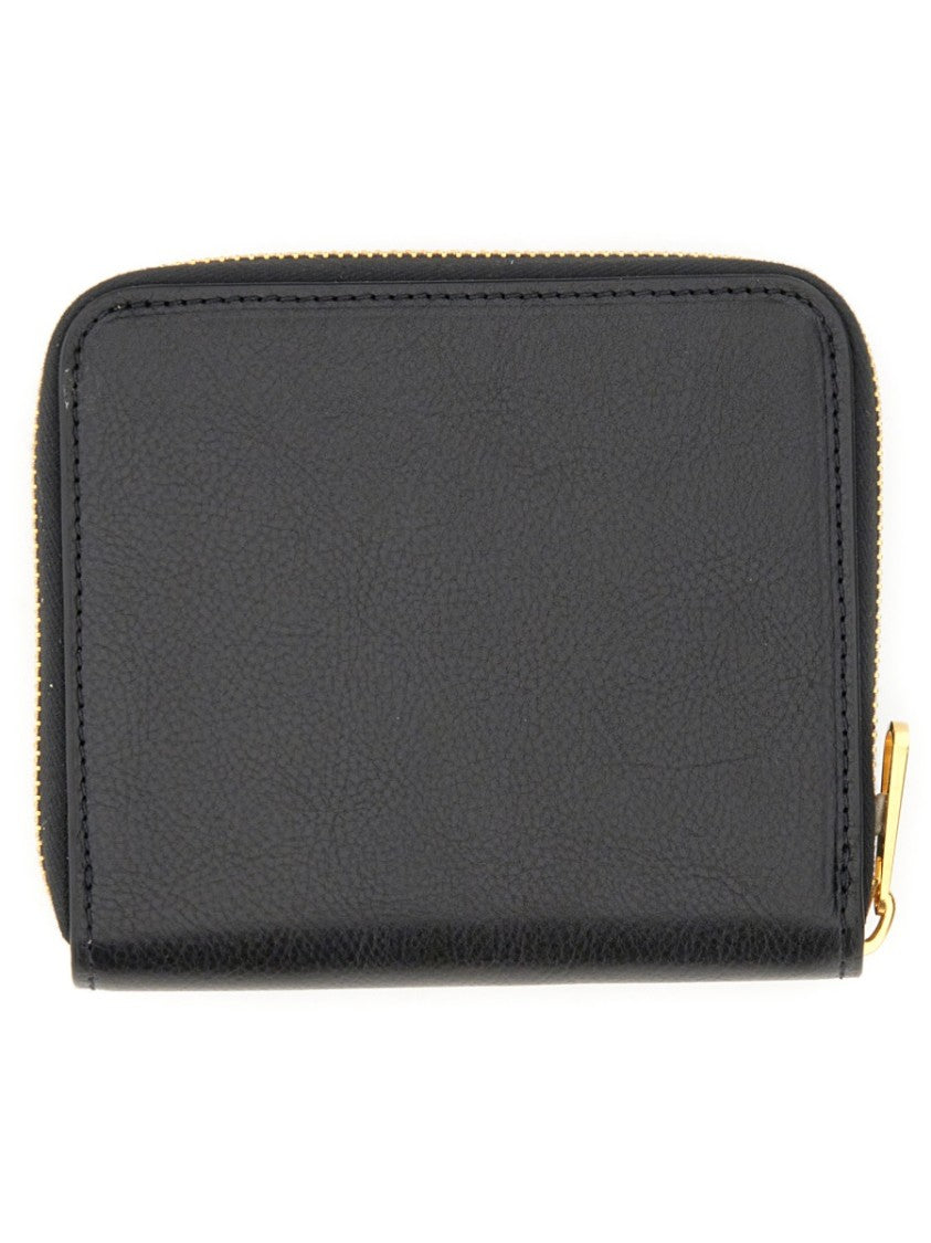 Il Bisonte Compact Textured Leather Wallet
