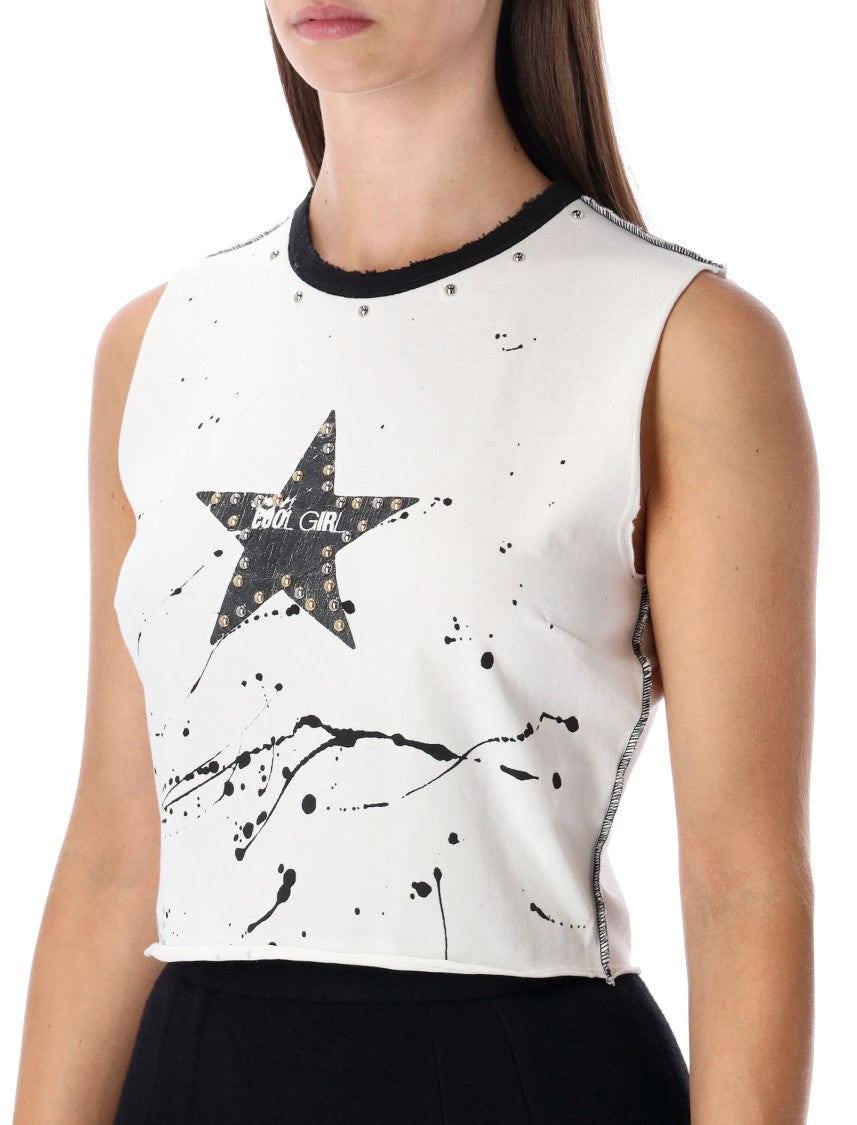 Dolce & Gabbana Cropped T-Shirt With Fitted Silhouette And Modern Appeal