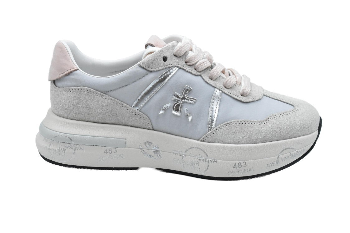 Premiata Retro Soft Suede Low-Top Sneakers