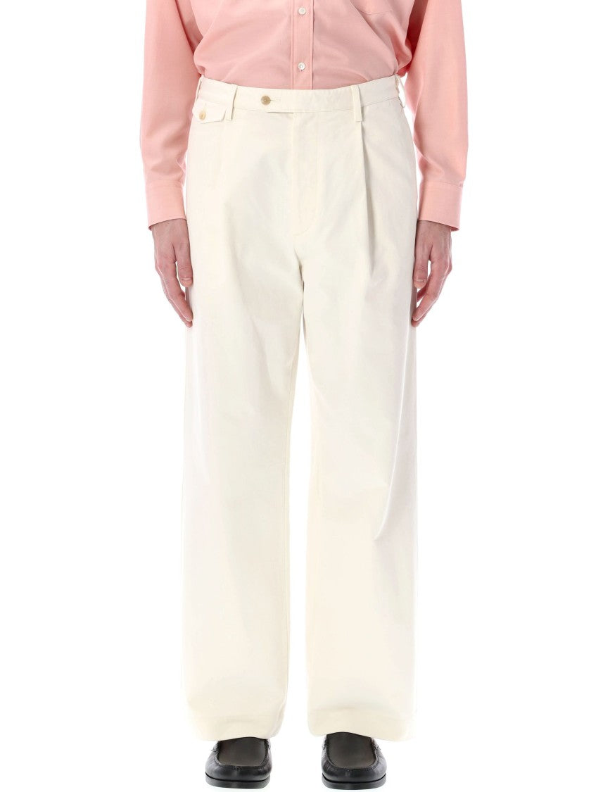 Auralee One-Tuck Chino Pants