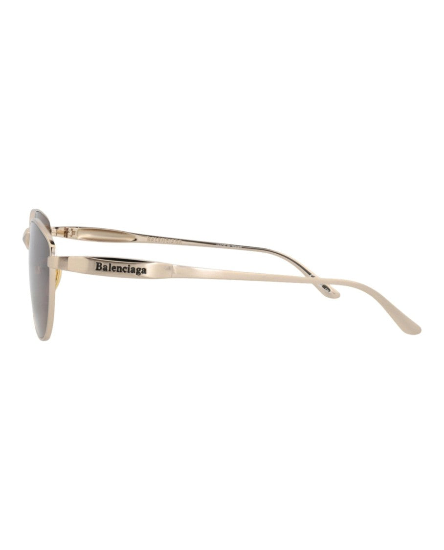 Balenciaga Cat Eye-Frame Metal Sunglasses