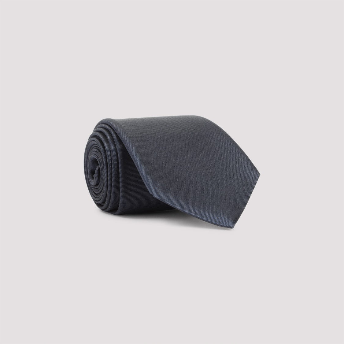 Gucci Navy Blue Silk Morelog Tie