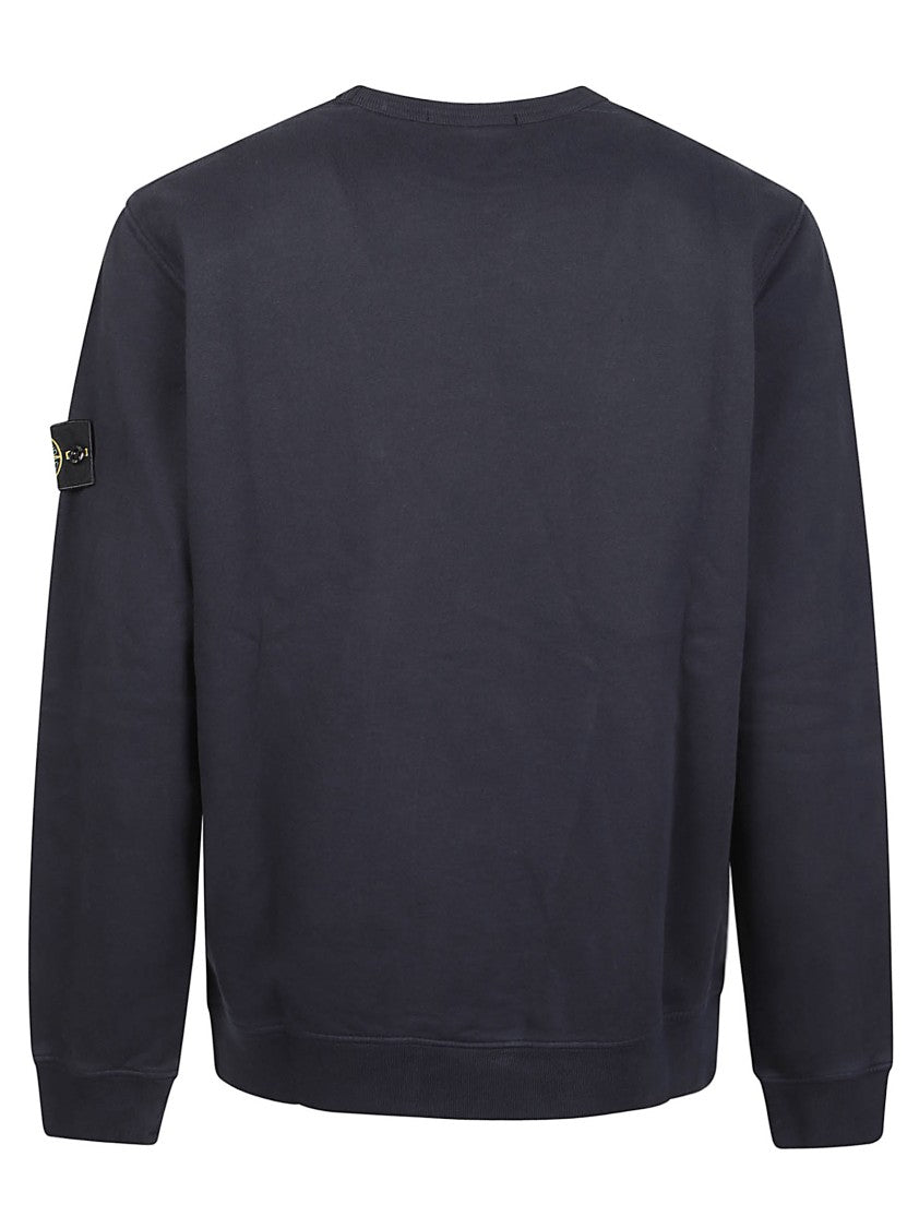 Stone Island Classic Cotton Branded Patch Sweatshirt