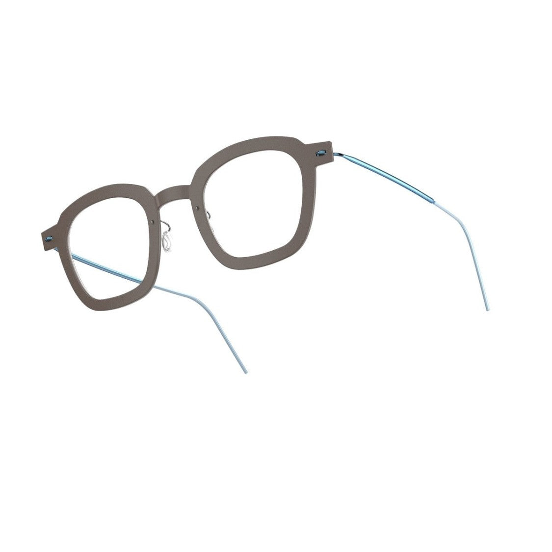 Lindberg Black N.O.W. 6587 Titanium Square Sunglasses