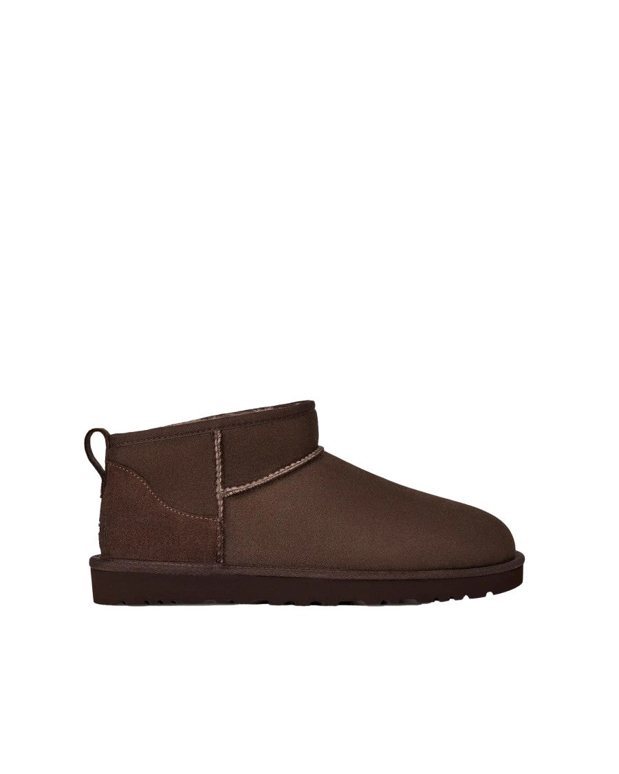 Ugg Dusted Cocoa M Classic Ultra Mini Suede Ankle Boots