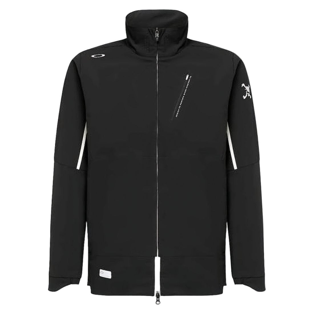 Oakley Fitted Polyester Jacket With High Collar
