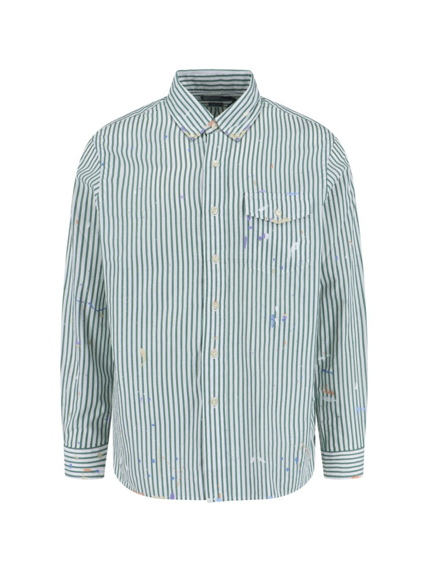 Polo Ralph Lauren Tailored Grey Button-Down Shirt With Classic Design