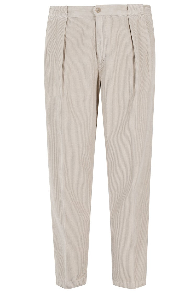 Briglia Relaxed Fit Ribbed Corduroy Trousers