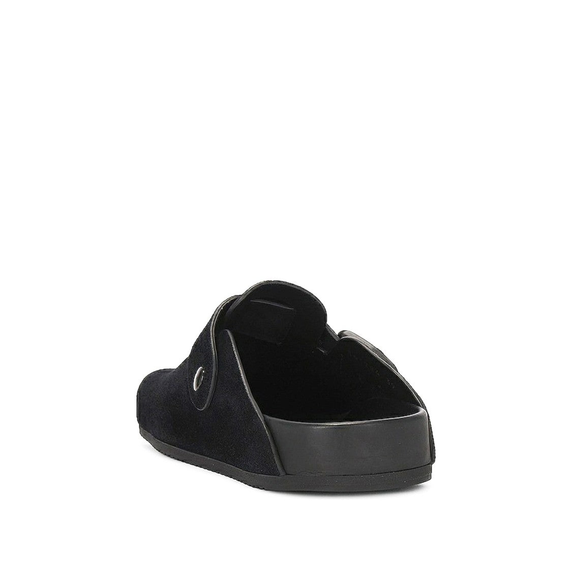 Balenciaga Black Sunday Calft Leather Sabots