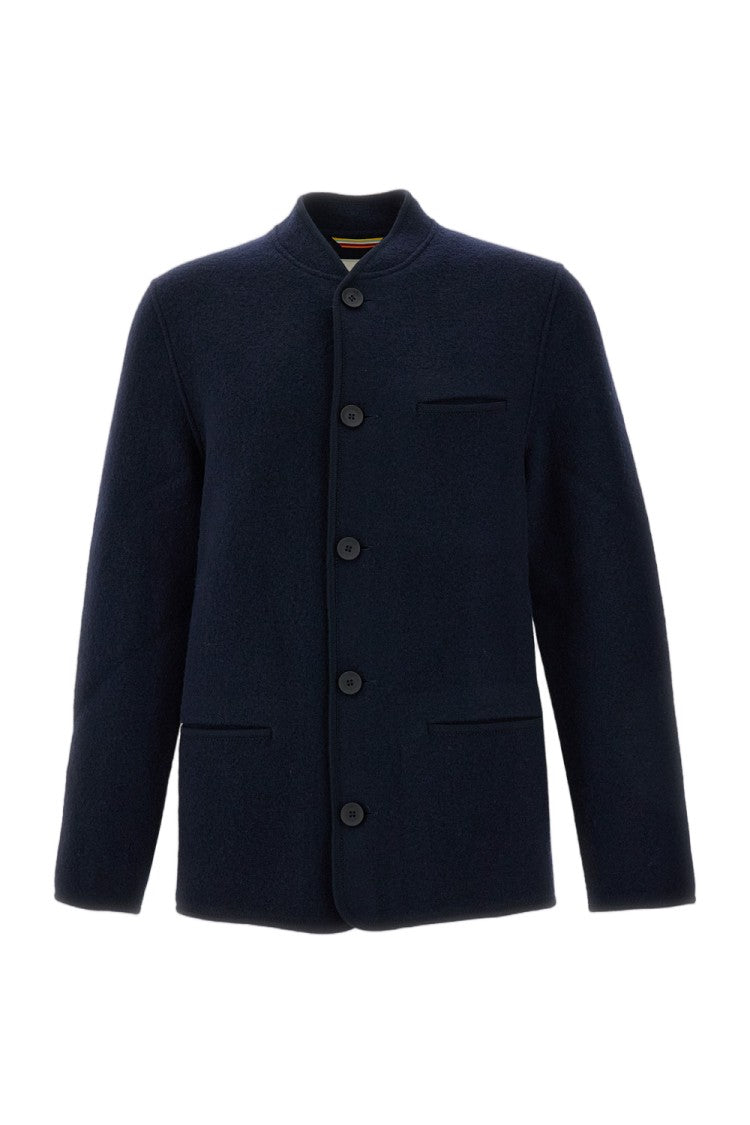 Alpe Piano Blue Structured Casual Jacket