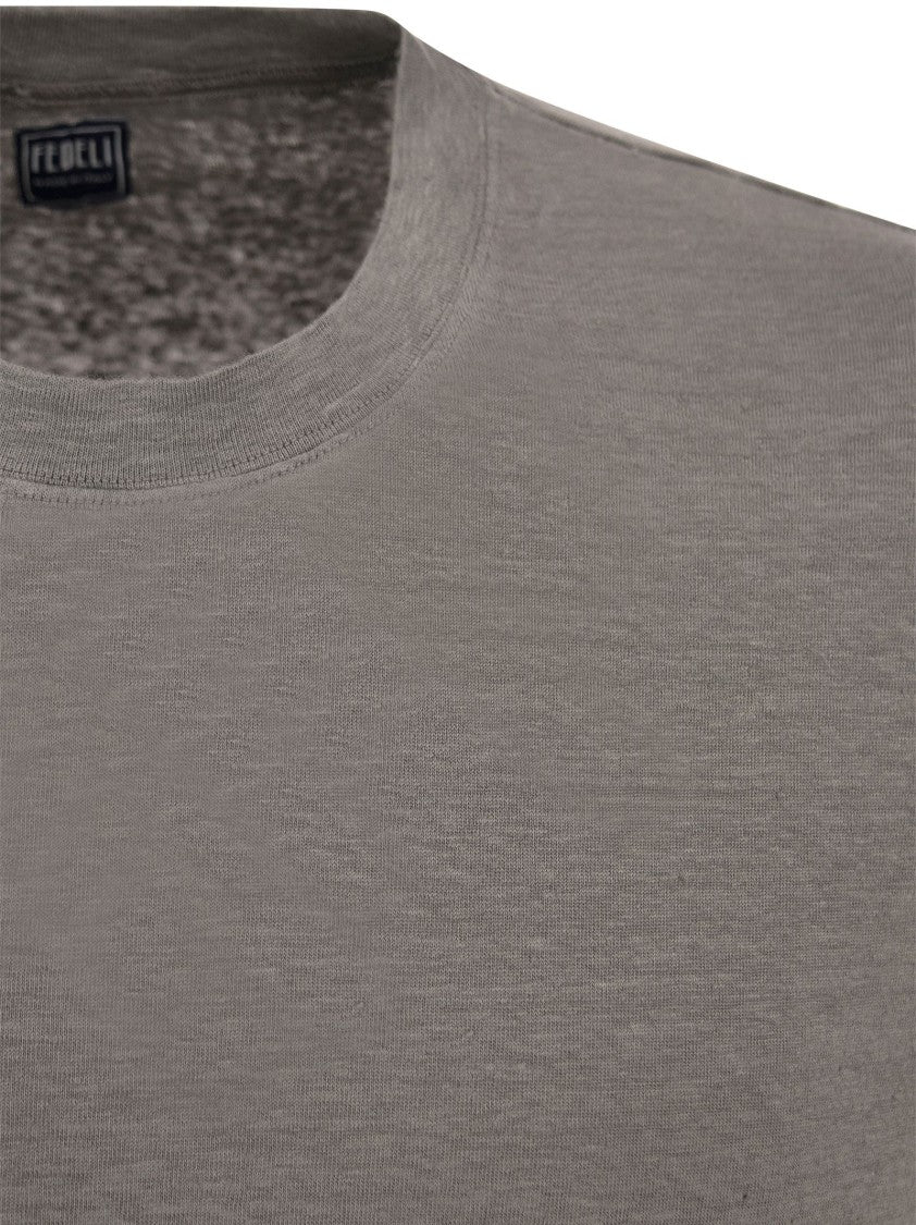 Fedeli Exreme - Linen Flex T-Shirt