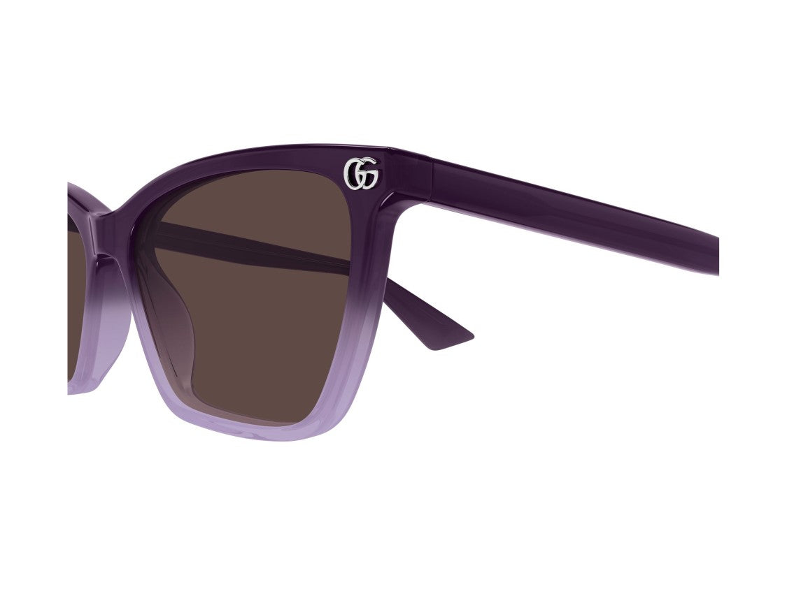 Gucci Purple Gg2111s Gradient Oversized Square Sunglasses