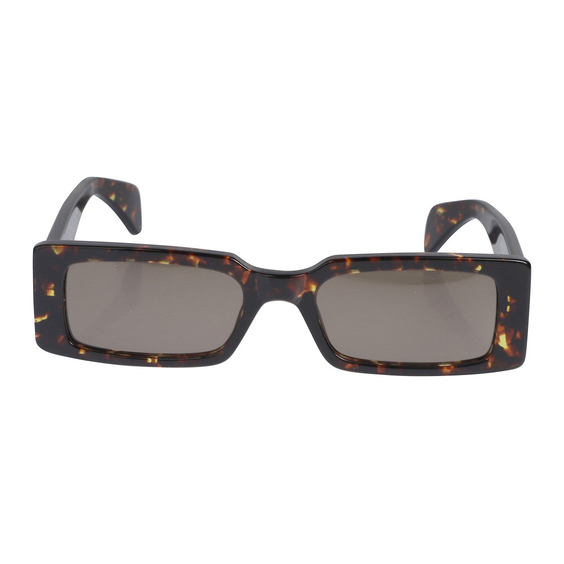 Kador Pin-Up Rectangular Tortoiseshell Sunglasses With Bold Vintage Frame