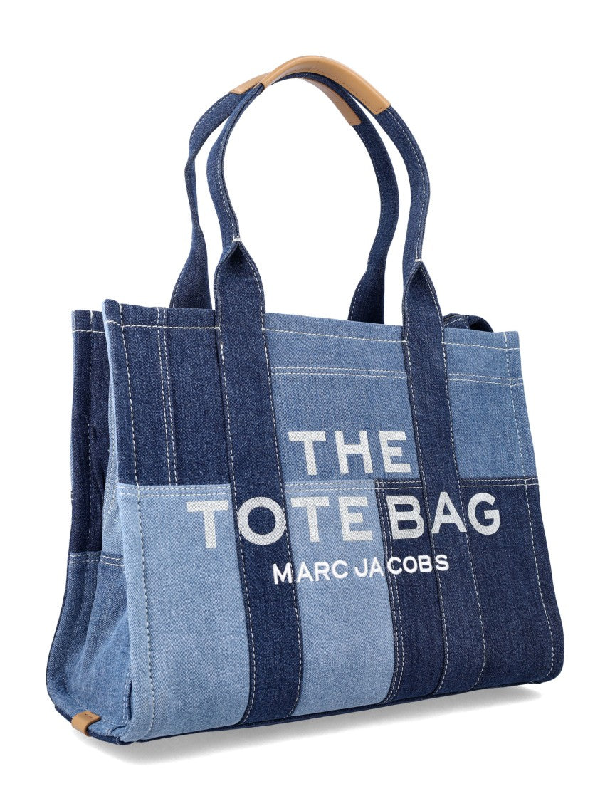 Marc Jacobs The Large Tote Patchwork Denim Bag