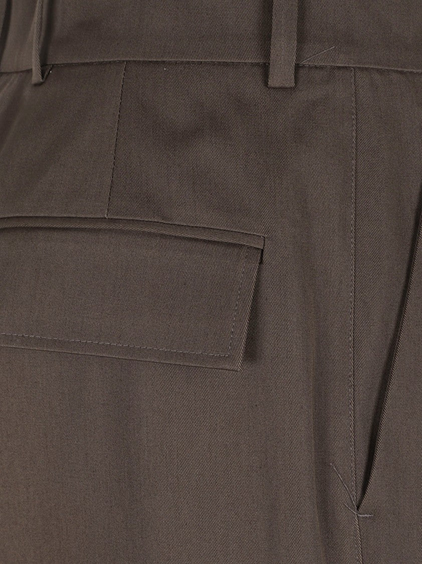 Parosh Cotton Gabardine Trousers