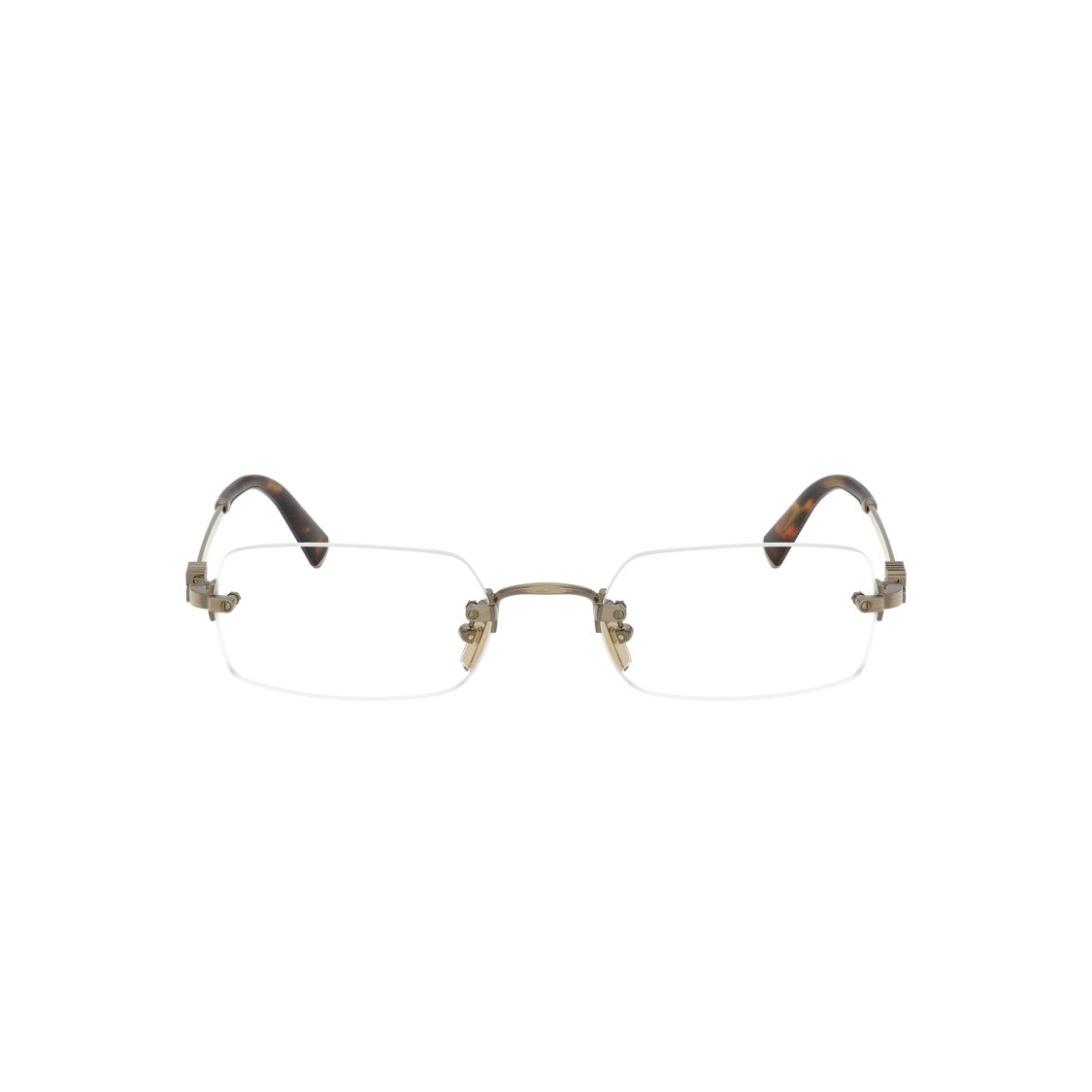 Miu Miu 0Mu 50Yv Rimless Rectangular Eyeglasses