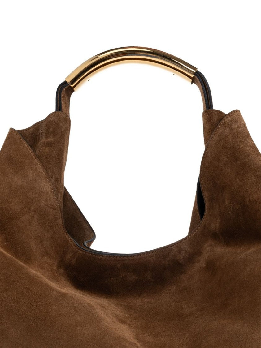 Moschino Slouchy Suede-Like Bag
