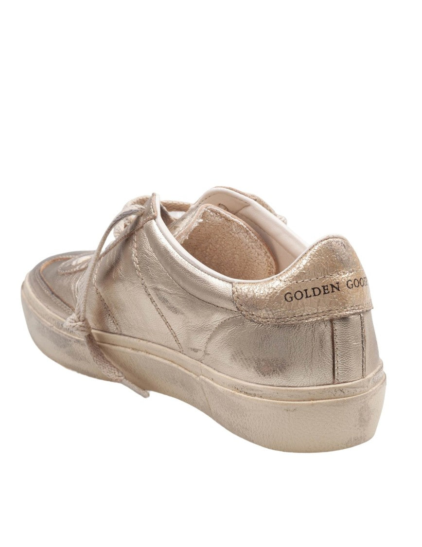Golden Goose Soul Star Sneakers In Premium Laminated Leather