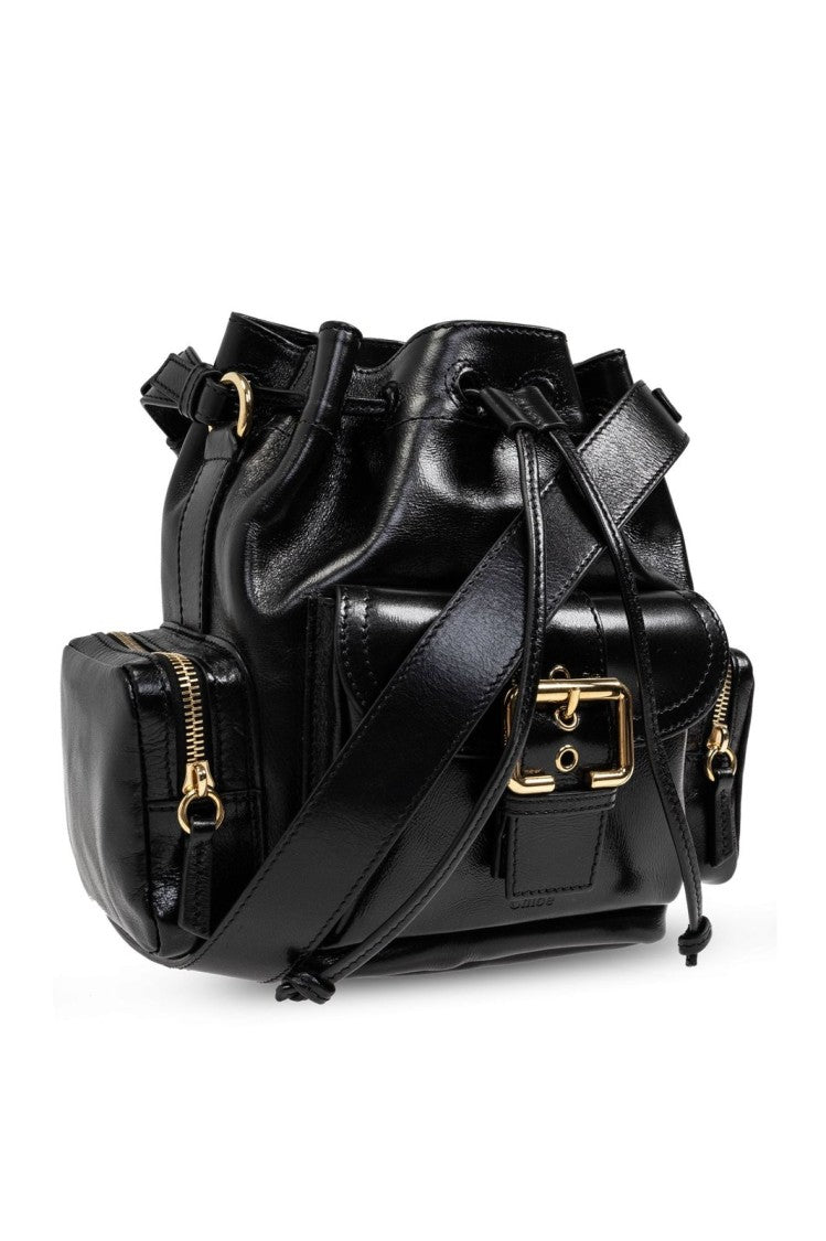 Chloé Structured Buffalo Leather Chloé Shoulder Bag