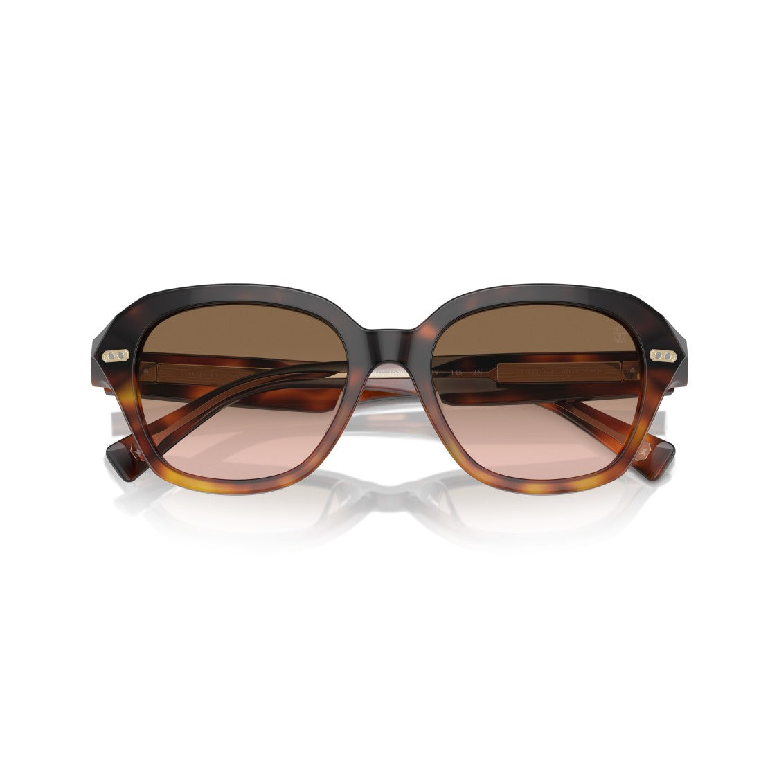 Brunello Cucinelli 0Bc4004s Oversized Tortoiseshell Square Frame Sunglasses