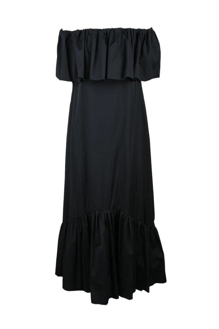 Max Mara Petali Long Dress - Black