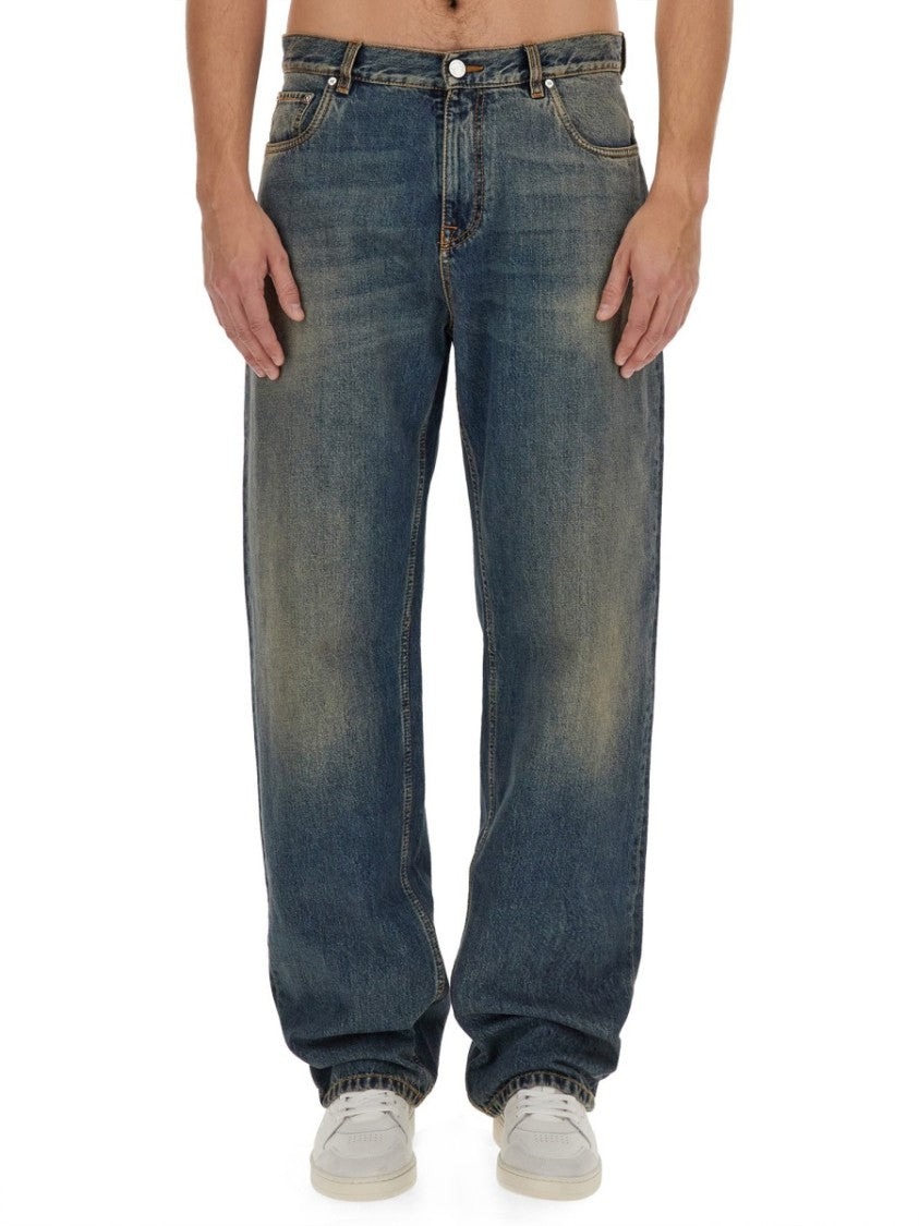 Etro Faded Wash Denim Jeans