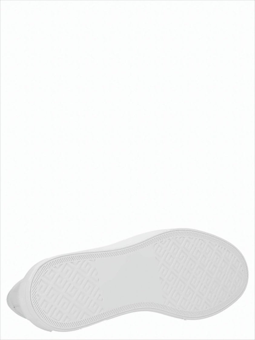 Givenchy Textured Band Slip-On Sneakers With Prominent Logo