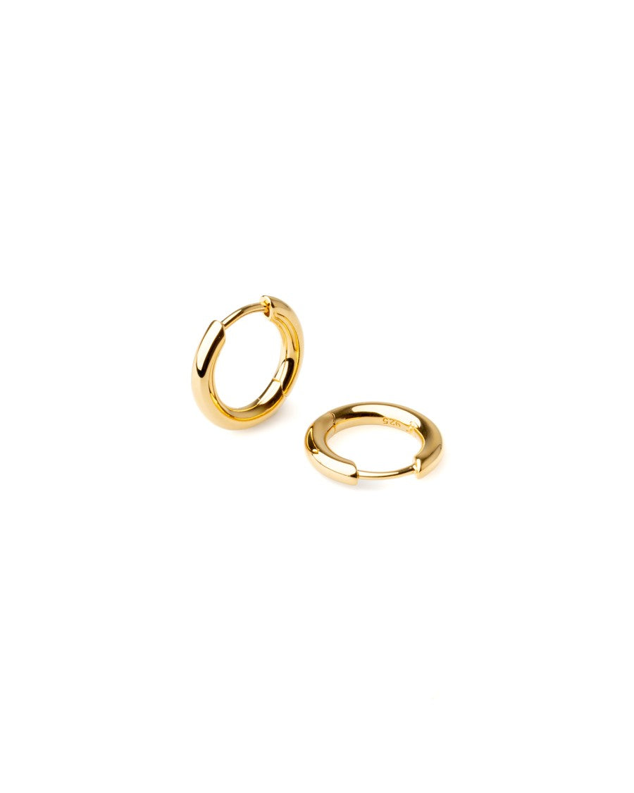 Tom Wood Classic Hoops Small Gold