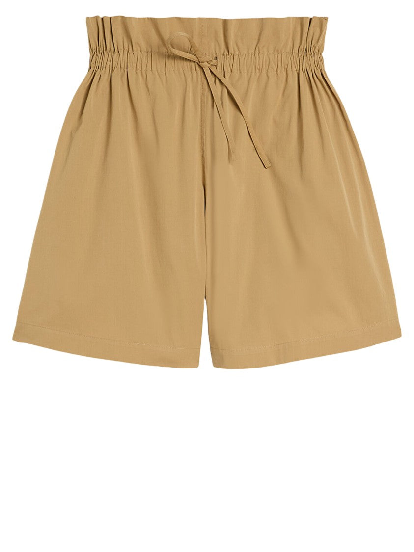 Jil Sander Loose-Fit Cotton Poplin Shorts With High Waist