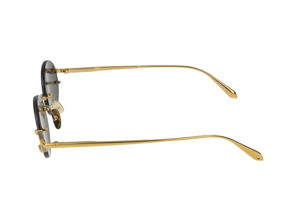 Linda Farrow Sunglasses Lfl1544 Stella C6 Yellow Gold/Light Gold 51/22/145