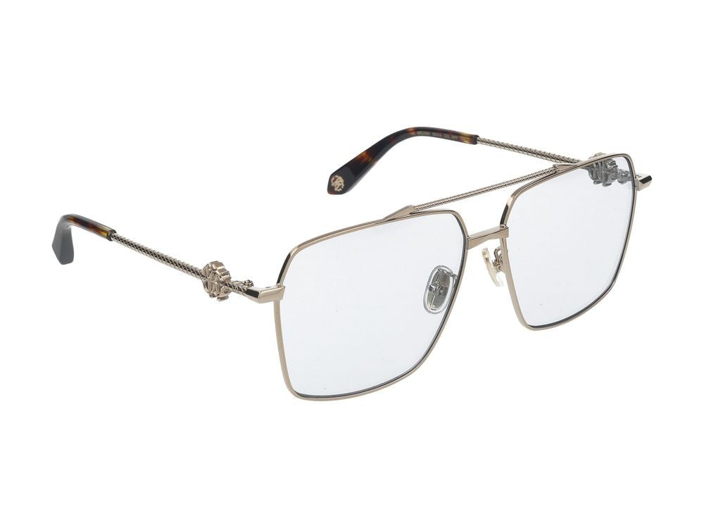 Roberto Cavalli Sunglasses Src036v 08Ff Gold Grey Gloss 60/14/145