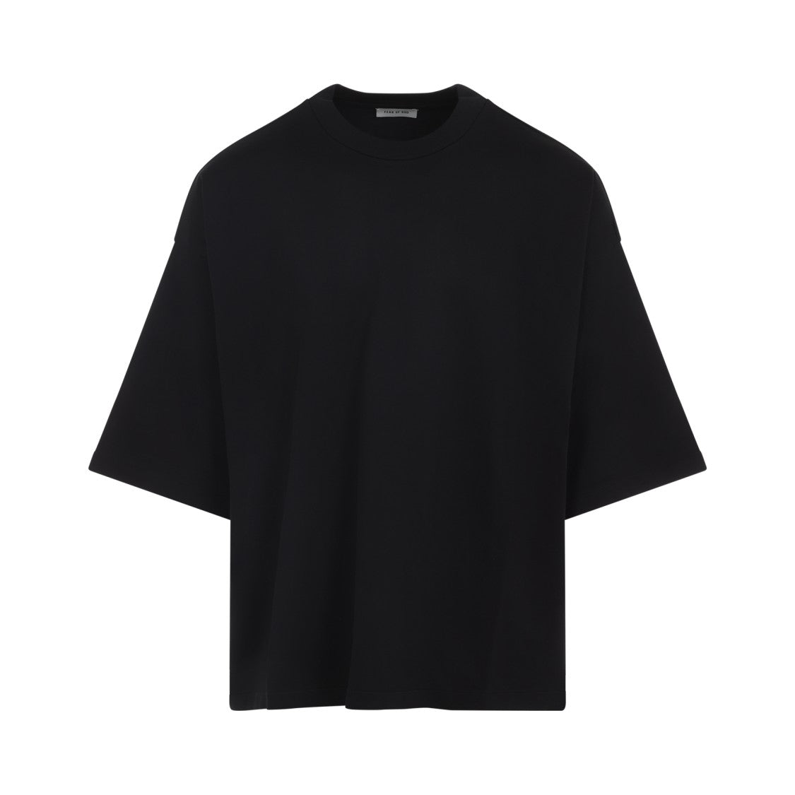 Fear Of God Relaxed Black Cotton T-Shirt
