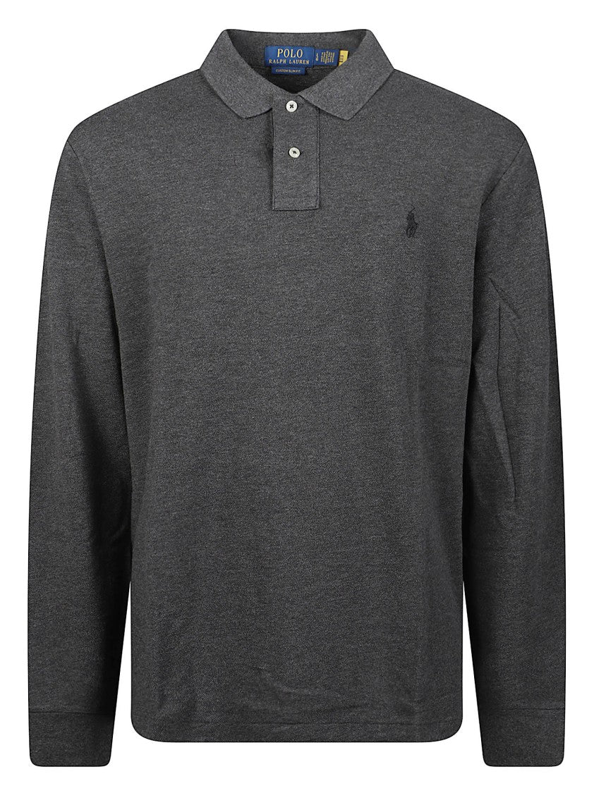 Polo Ralph Lauren Cotton Long-Sleeve Polo Shirt