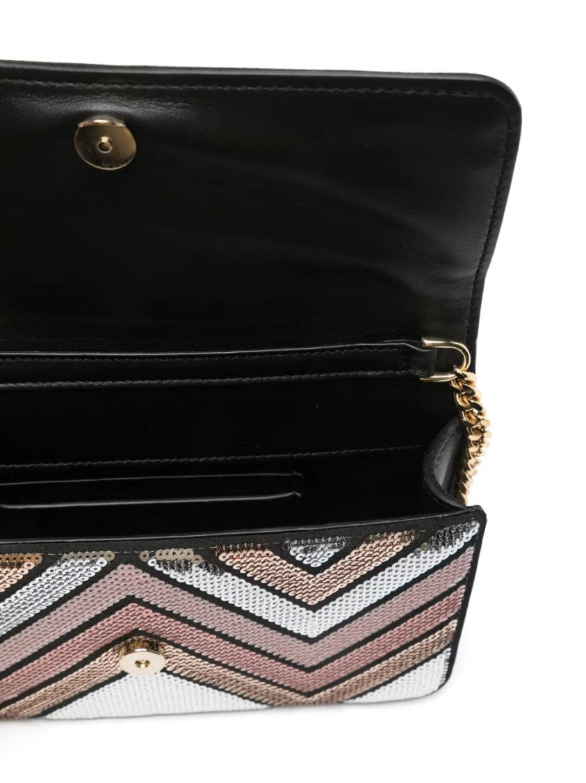 Missoni Textured Woven Missoni Bag With Intricate Zigzag Motifs