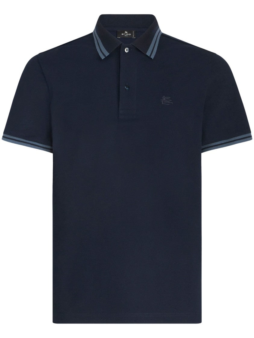 Etro Logo-Embroidered Polo Shirt