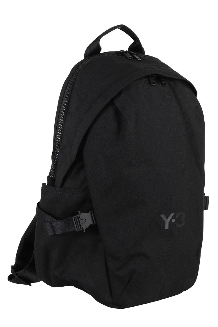 Y-3 Black Stapl Padding Laptop Polyester Backpack