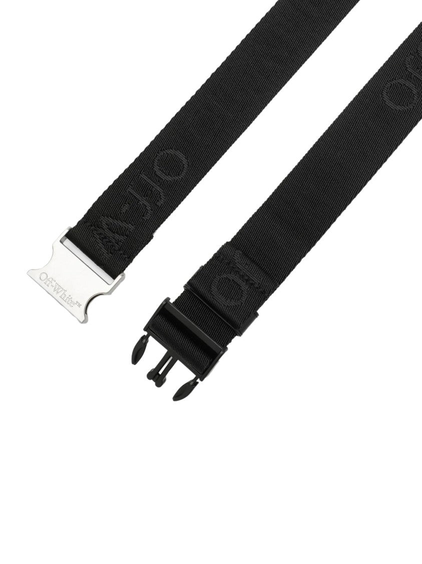 Off-White Tuc Long Logo Tape Belt