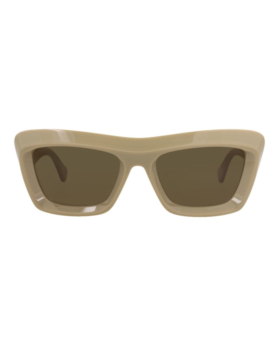Bottega Veneta Square-Frame Recycled Acetate Sunglasses