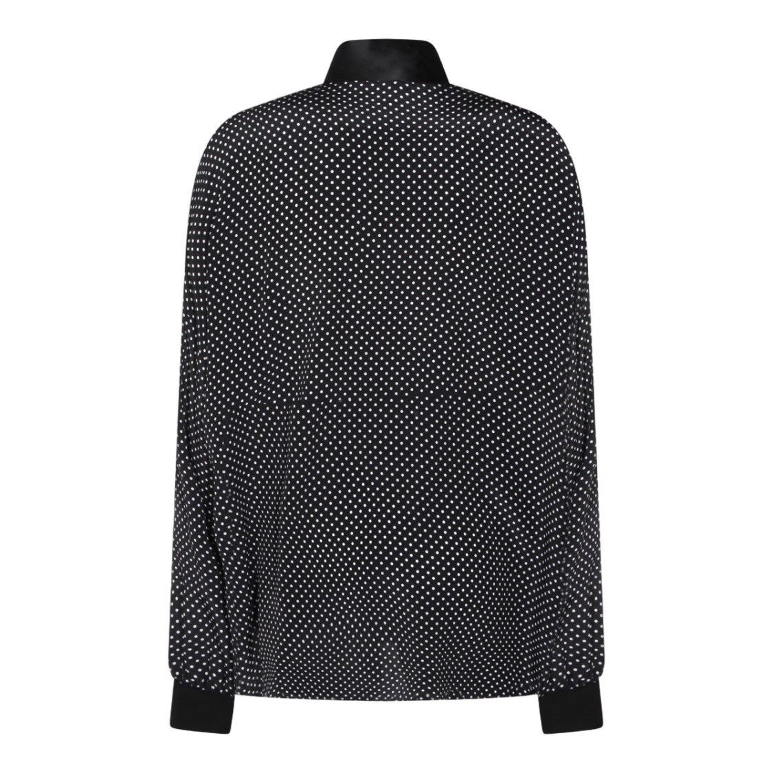 Tom Ford Polka Dot Long-Sleeve Blouse