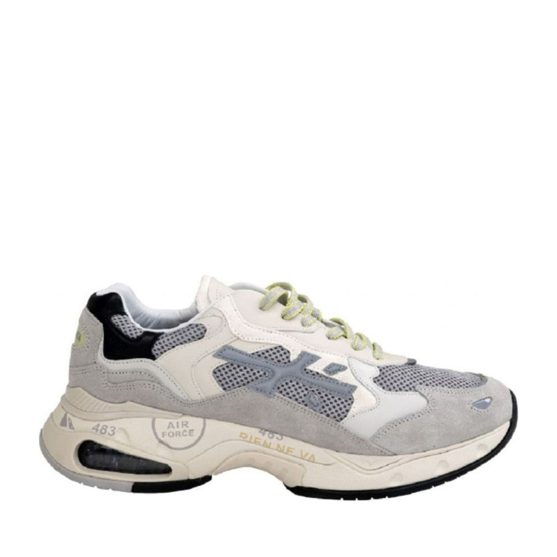 Premiata Multicolor Sharky Polyurethane Air Cushion Sneakers