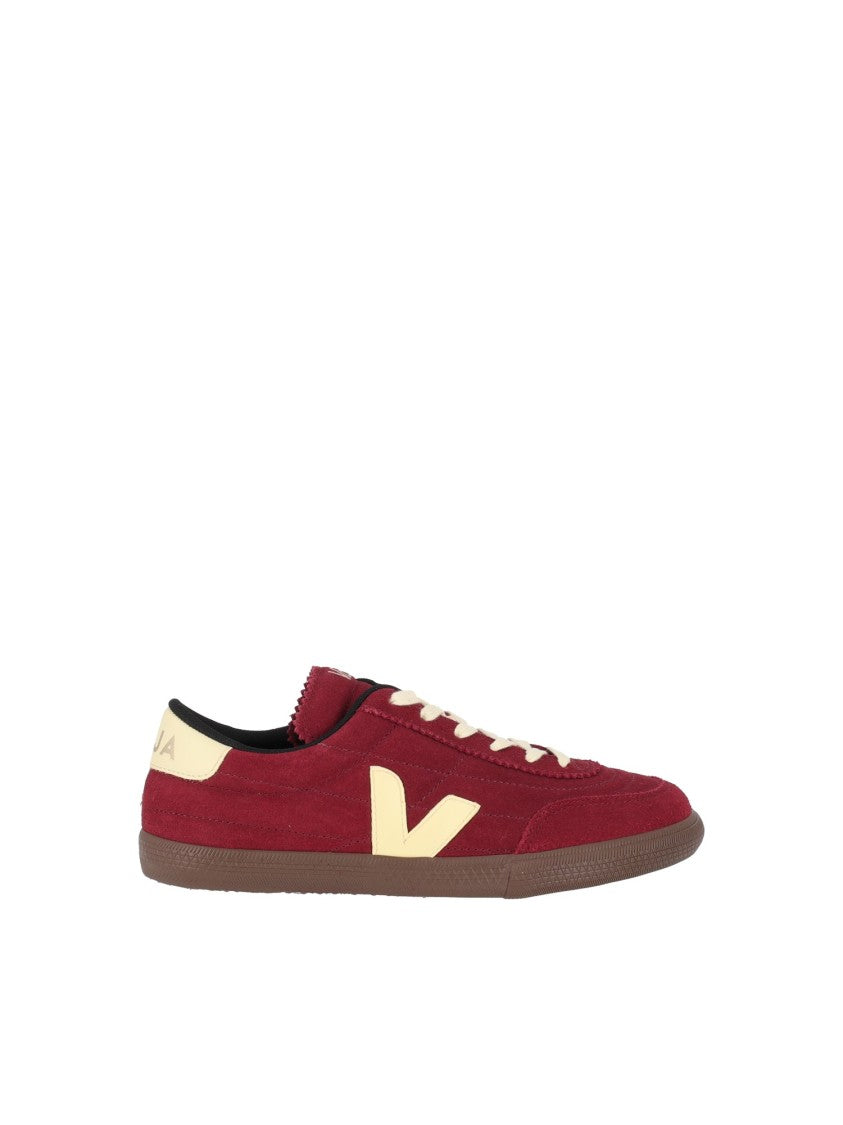 Veja Grenat Panenka Suede Low-Top Sneakers