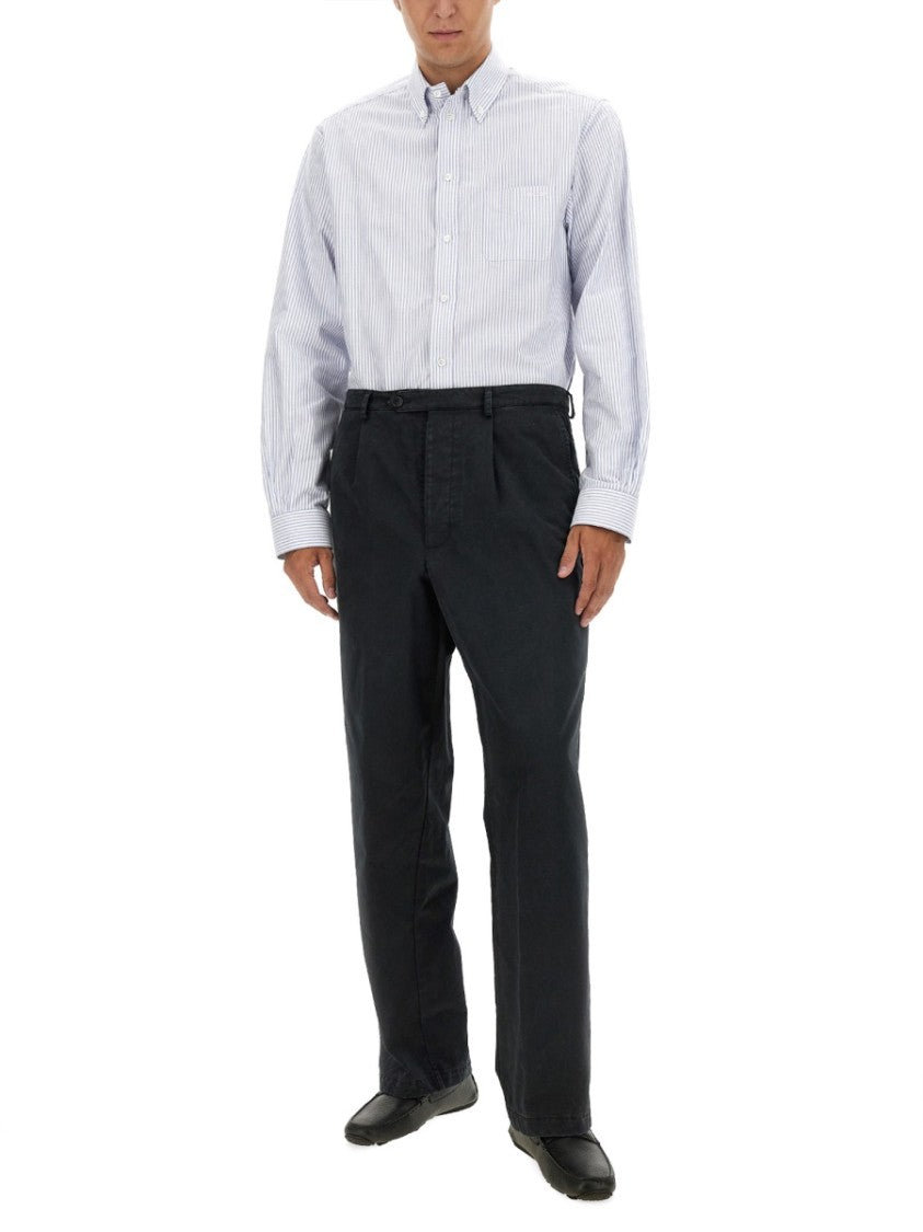 Bally Classic Striped Cotton Shirt