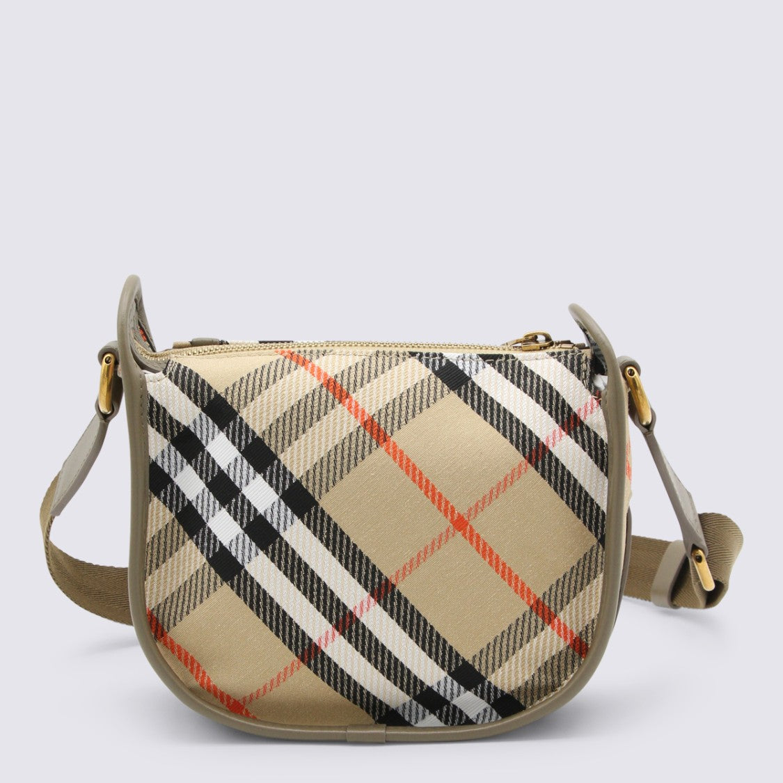 Burberry Beige Cotton Crossbody Bag