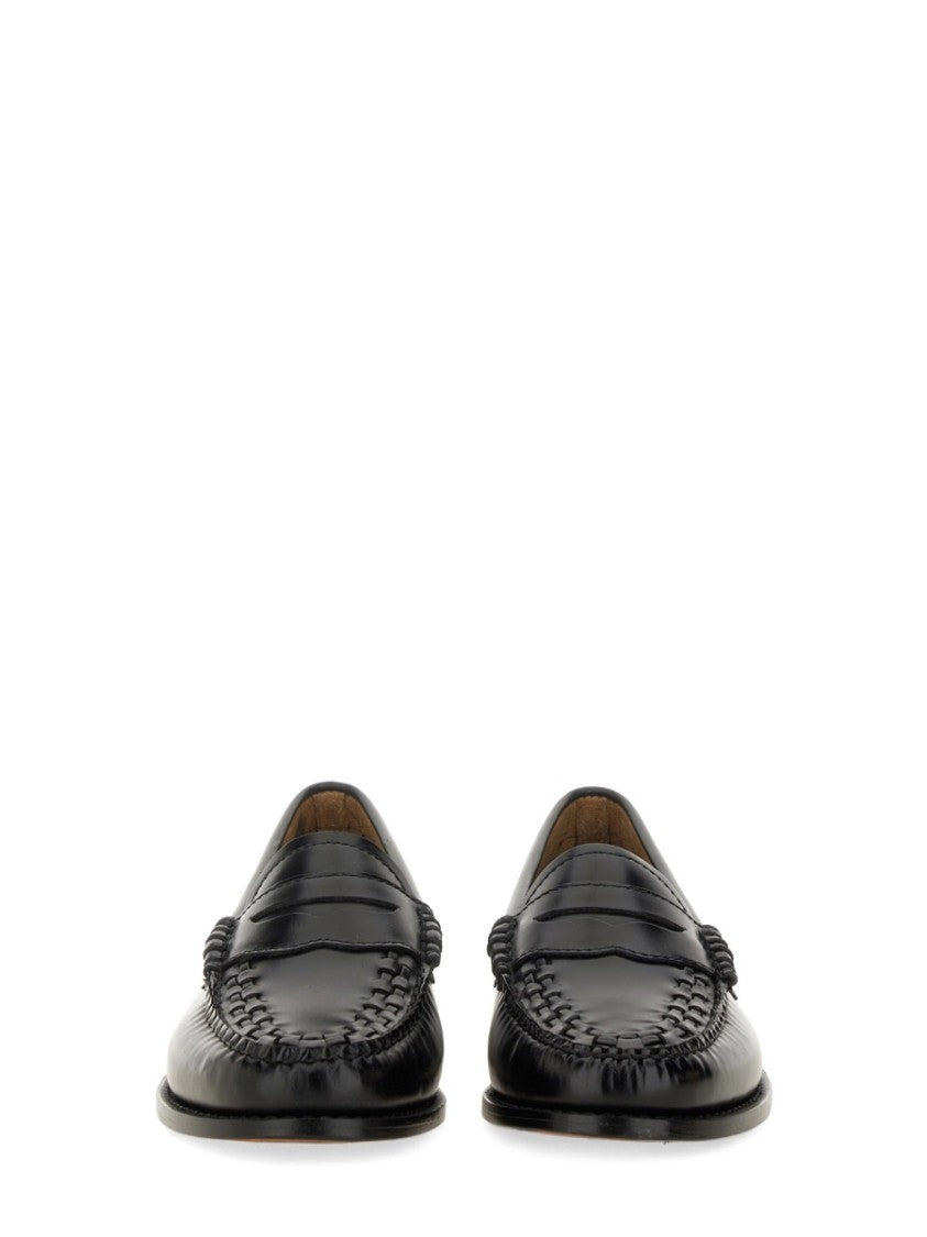 G.H. Bass Classic Black Leather Penny Loafer