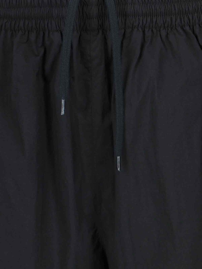 Balenciaga Logo Sports Shorts – Black