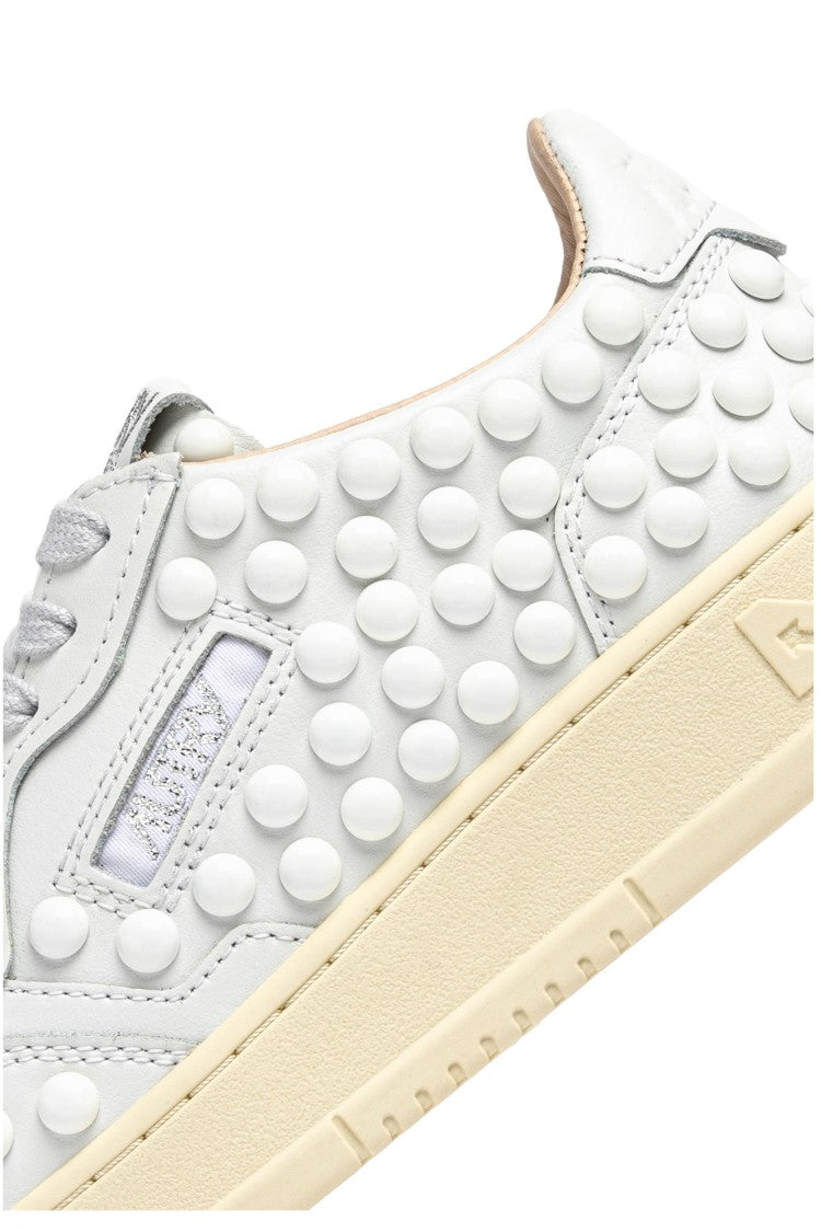 Autry White Medalist Spheres Sneakers