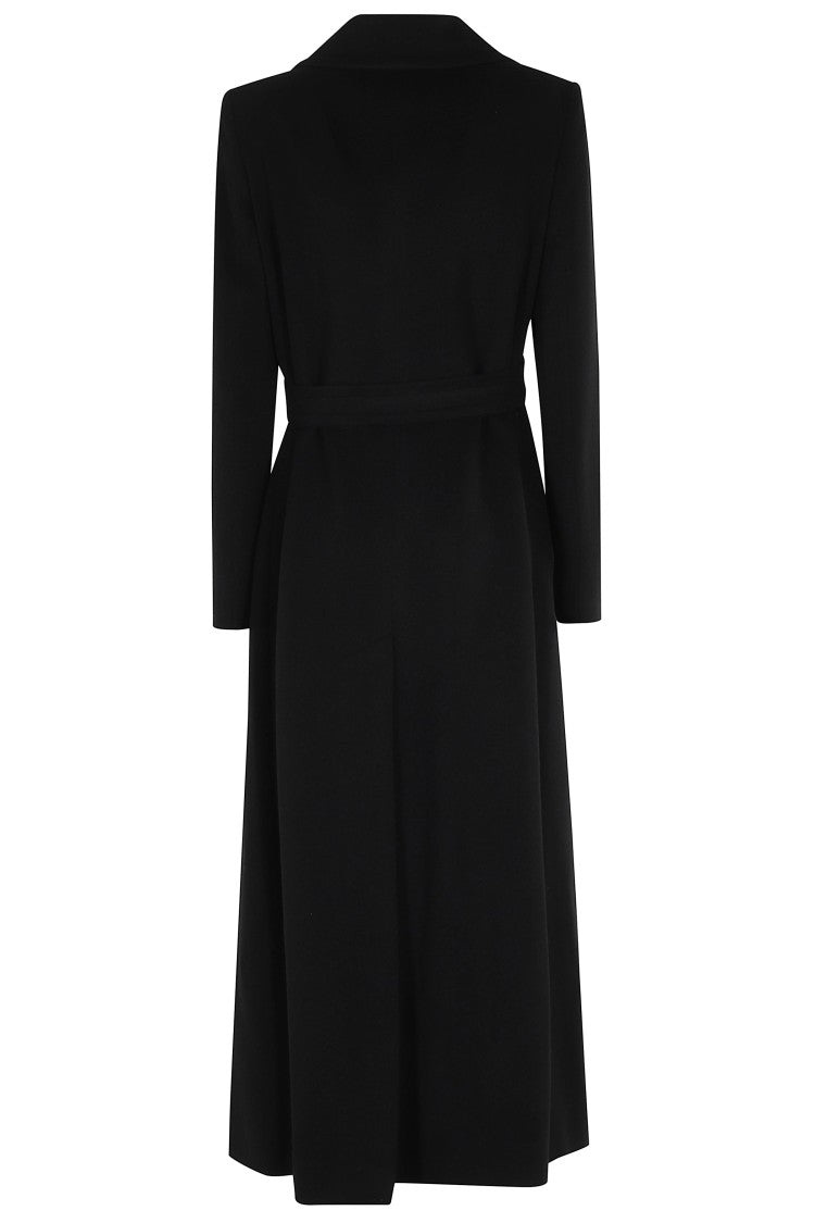 Tagliatore Tailored Black Wool And Cashmere Melody Coat