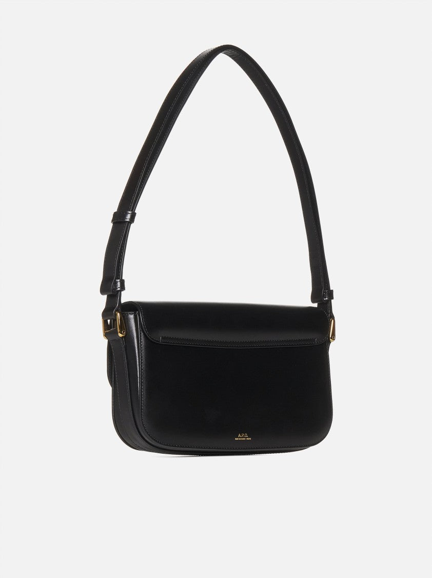 A.P.C. Grace Baguette Calf Leather Shoulder Bag